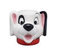 Disney 101 Mini Maceta de dálmatas - Parche - Maceta pequeña - Bonita Maceta - 7,8 cm x 8,8 cm x 9,3 cm Regalo hogar