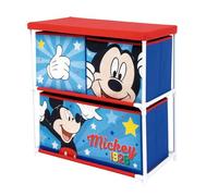 Arditex Disney Mickey 3 Drawer Storage Shelf Multicolor Niños