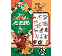 Disney Animals: Puffy Sticker Colouring Book (Starring The Lion King)