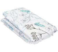 Disney Aristochat - Juego de Funda nórdica de 140 x 200 cm y Funda de Almohada de 63 x 63 cm, 100% algodón, diseño Floral