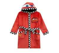 Disney Bata De Casa Niño Estilo Cars Albornoz Niño con Capucha | Batas Infantiles | Rojo 18-24 Meses