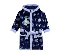 Disney Bata Niña Frozen Elsa y Anna | Albornoz De Niña | Bata Princesa para Chicas Azul 2-3 Años