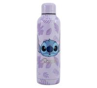 Disney Botella Térmica 515ml Stitch Colección Palms Decoración Tropical, Violeta