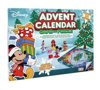 Disney Calendario de Adviento - Juego de Mesa Oficial de Navidad, 16 Personajes Disney 3D incluidos, Gran Regalo para niños a Partir de 4 años