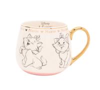 Disney Taza de porcelana de hueso Classic Blanco y dorado 88