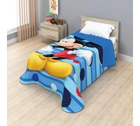 Disney - Colcha Bouti Mickey Mouse Modelo 3 Verano Disney 170 x 250 Cm (Cama 90 - 105 Cm) Rosa, Flores