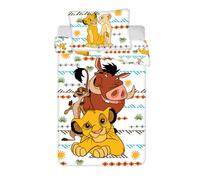 Disney Colecciones de Ropa de Cama Infantil de la Marca Modelo The Lion King Africa Bettwäsche 140Ã-200 cm, 70Ã-90 cm