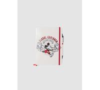 DISNEY, Cuaderno Blanco Mickey & Friends Con Bolígrafo, Mujer, Blanco/rojo, Talla: FASUL