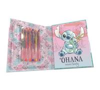 Disney - Cuaderno de notas con bolígrafos, Stitch