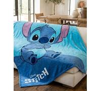 Disney Disney - Plaid coralina super suave. Azul claro 130 x 160 cm