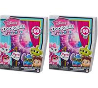Disney Doorables Let’s Party Multi-P statuillas coleccionables de 3,8 cm, Juguetes para niños a Partir de 5 años de Just Play (Paquete de 2)