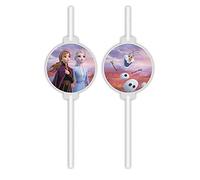 Disney Frozen 2- Pajitas, Color azul (Procos 99686) , color/modelo surtido
