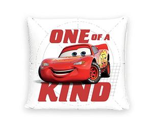 Disney Home Cars - Cojín Decorativo con Relleno y Cremallera - 40 x 40 cm - Cojín con Relleno, Gran cojín Decorativo para sofá, salón, Dormitorio - Suave cojín
