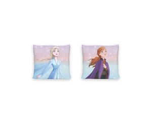 Disney Home Frozen - Cojín Decorativo con Relleno y Cremallera, 40 x 40 cm, cojín Decorativo para sofá, salón y Dormitorio