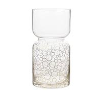 Disney Home Jarrón de cristal con patrón de Mickey Mouse