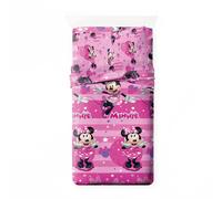 Disney - Juego de sábanas Verano Minnie Mouse 52% Algodón 48% Poliéster Licencia Oficial
