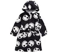 Disney la pesadilla antes de Navidad vestido de vestir niños negro pJs albornoz 9-10 años