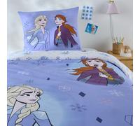 DISNEY LA REINE DES NEIGES Juego de ropa cama infantil, algodón, Disney Frozen Flocon. Color Estampado