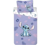 Disney Lilo & Stitch Funda nórdica reversible, 140 x 200 cm, funda de almohada de 50 x 70 cm, 100 % algodón, suave y transpirable, ropa de cama Stitch para niños