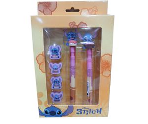 Disney lilo y stitch mix-pack de bolígrafo de gel borrable + lápiz e