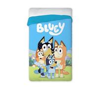 Disney Marvel Edredón Nórdico 170x260cm Cama 90cm (Bluey Azul)