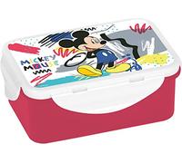 Disney Mickey Mouse - Fiambrera, Caja, Fiambrera, Rollo de Caja, PP, Multicolor, 16 x 10,5 x 6,5 cm
