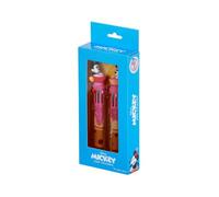 Disney Bolígrafos Mickey y Minnie – Pack de 2, 10 colores – Azul, 9,5 x 23 cm