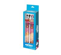 Disney Mickey y Minnie Mix Pack de 2 Bolígrafos 10 Colores, Multicolor