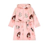 Disney Moana Bata Niña, Albornoz Niña, Albornoz Con Capucha Para Chicas, Rosa 4-5 Años