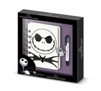 Disney Pesadilla Antes de Navidad Jack Pack de Diario A5 + Bolígrafo de 6 Colores, Lila 24X23X2,5 CM (09270)