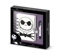 Disney Pesadilla Antes de Navidad Jack-Pack de Diario A5 + Bolígrafo de 6 Colores, Lila