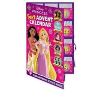 Disney Princess: 5-in-1 Advent Calendar (Tapa blanda)