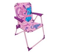 Disney Silla Infantil Plegable Playa y Jardín - con Brazos, Ligera, Compacta y Fácil de Transportar - Silla para Niños Interior/Exterior - hasta 30 kg (Stitch 5693)