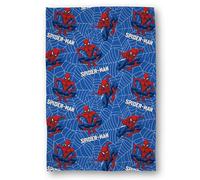 Disney Spiderman - Manta con Licencia Oficial | Súper Suave, diseño de Aventura | Manta de Forro Polar cálida y súper Suave al Tacto hogar, Dormitorio, Fiestas de Pijamas y Camping