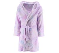Disney Stitch Bata para Niñas, Bata de Casa Cálida y Suave, Batin de Estar por Casa Infantil, Batin de Casa, Regalo para Niñas, Talla 4 Años | Lila