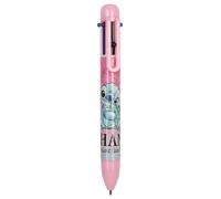 DISNEY Stitch Bolígrafo multicolor 6en1, automático, color, bolígrafo escolar