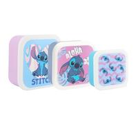 Disney Stitch Fiambrera, polipropileno, azul y morado
