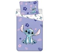 Disney Stitch Juego de Cama Reversible de algodón, Funda nórdica Infantil con Cremallera, 100% algodón, 140x200 cm, Oeko-Tex (fórmula 7)