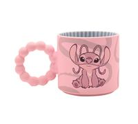 Disney stitch - taza de cerámica, diseño de ángel