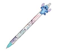 DISNEY Stitch y Angel Bolígrafo de gel de diseño aleatorio, tinta azul, borrable, automático x1 0,5mm