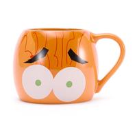 Disney Store Official, Inside Out 2: Del Revés 2, Ansiedad, taza, diseño naranja intenso con ilustración del personaje y texto ''Oh No''