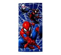 Disney Store Official, Marvel, Spider-Man, Miles Morales y Spider Fantasma, Toalla de Playa Infantil, 150 נ74 cm
