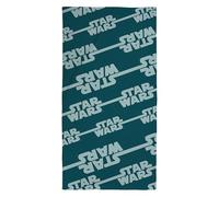 Disney Toalla con Licencia Oficial Star Wars, 100% algodón Supersuave | Diseño cósmico | Ideal para el hogar, el baño, la Playa y la Piscina | Talla única: 70 cm x 140 cm