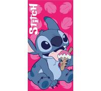 Disney Toalla de Playa Infantil Marvel 70x140 cm - Microfibra de Secado Rápido - Varios Diseños Oficiales Mickey, Minnie, Stitch, Frozen, Avengers y Spider-Man (Stitch 13118)