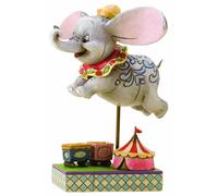 Disney Traditions Figura de Dumbo Volando, Diseñada por Jim Shore, coleccionar, Enesco