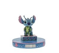 Disney Traditions, Figura de Stitch con rana de "Lilo y Stitch", para coleccionar, Enesco