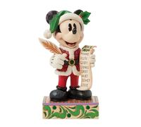 Disney Traditions Muñeca de Papá Noel Mickey 6016890