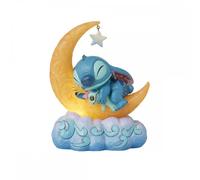 Disney Traditions Stitch and Scrump On Light Up Moon - Figura Decorativa