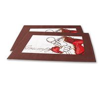 Disney TWS63 / 07BR 7 enanitos 02 de septiembre Mat Americana, Diseño gruñón, 55x35 cm