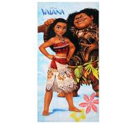 DISNEY Vaiana Toalla de playa y de baño, algodón 70x140 cm OEKO-TEX